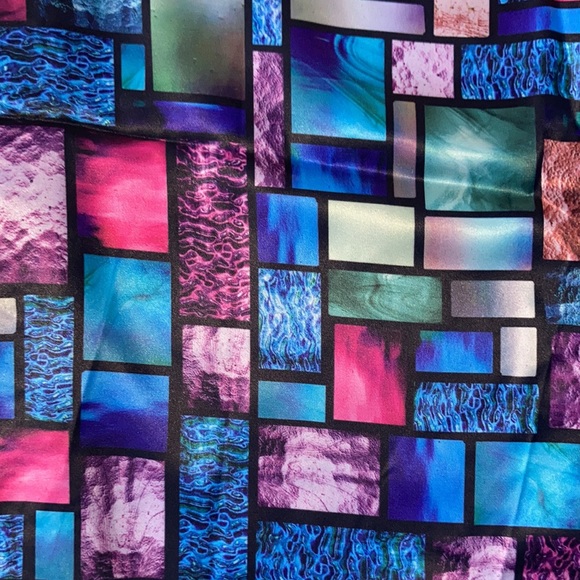 Men’s retro colorful print silky smooth touch size S - Picture 15 of 16